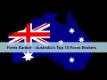 Australia Top 10 Forex Brokers