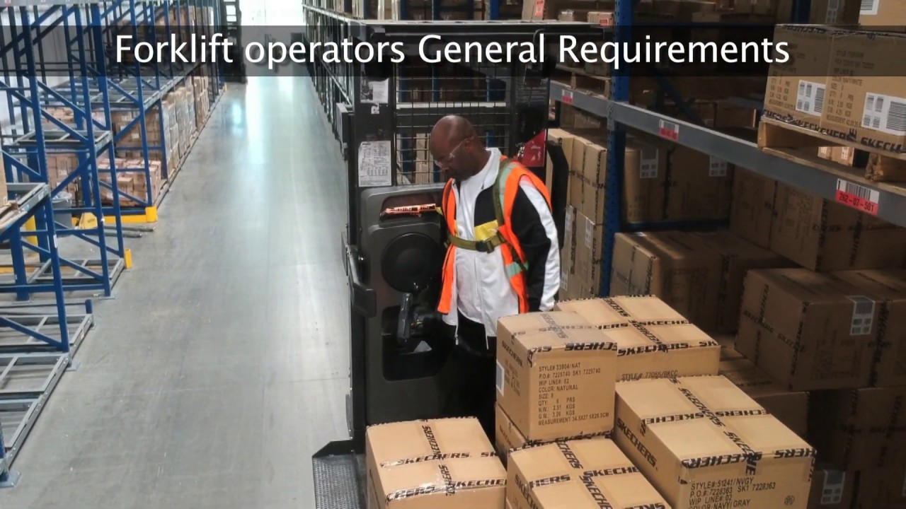 Forklift Operators General Requirements YouTube