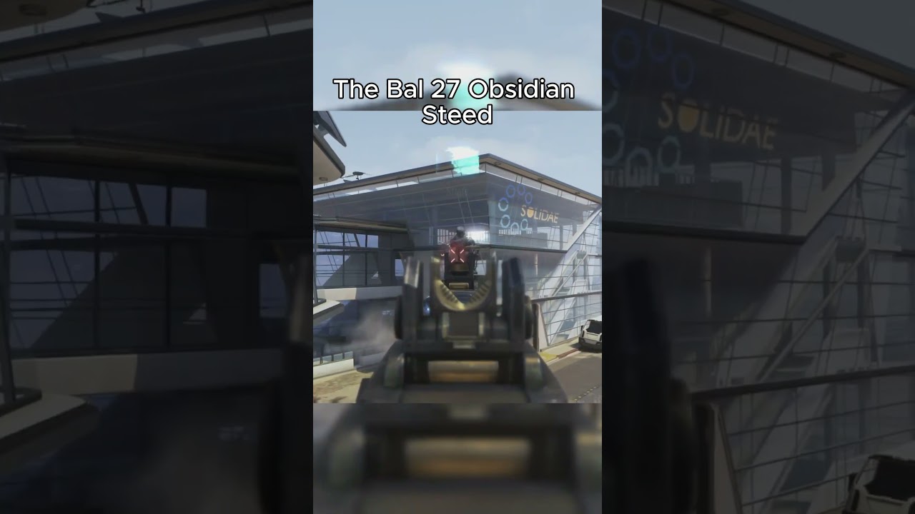 The Bal-27 Obsidian Steed From Advanced Warfare 😍