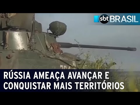 Guerra na Ucrânia: Rússia ameaça avançar e conquistar mais territórios | SBT Brasil (20/07/22)