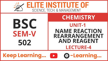 BSC SEM V || CHEMISTRY 502 || UNIT 1 || LECTURE 4