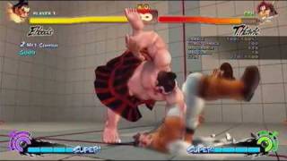 Super Street Fighter IV: E. Honda Combo Video