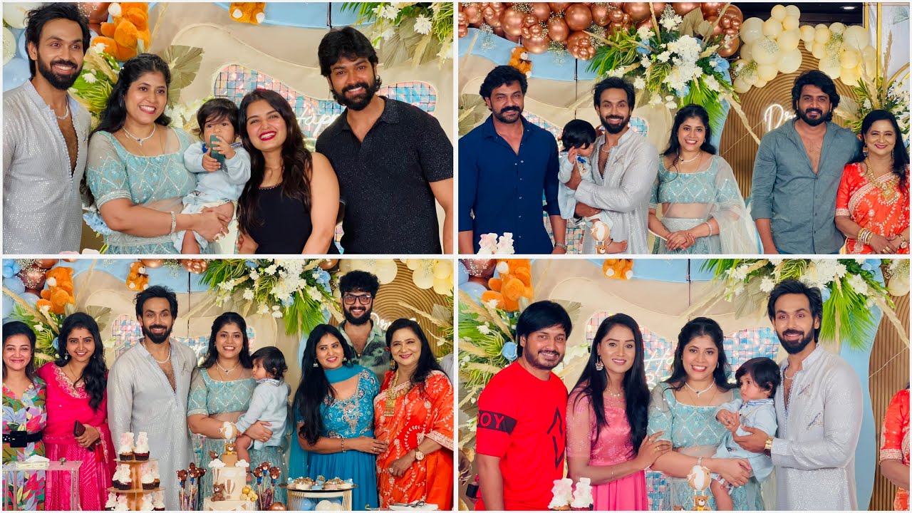 Bigg Boss Maanas Son Birthday Celebrations | Bigg Boss Contestants | Priyanka Jain | Singer Mangli