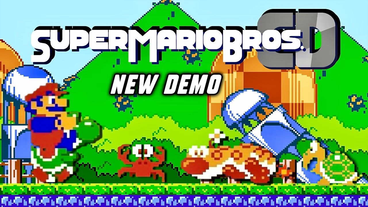 Super Mario Bros. CD - Famicom CD - New DEMO - YouTube