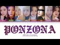 PURPLE KISS (퍼플키스) "Ponzona" (8 Members Ver.) Color Coded Lyrics Han-Rom-Eng