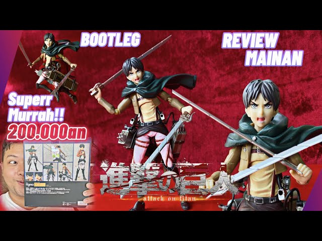 Review Mainan Murah FIGMA EREN YEAGER ATTACK ON TITAN 進撃の巨人 Shingeki No  Kyojin Bootleg KW- INDONESIA - YouTube