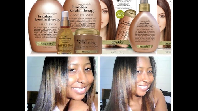 OGX Brazilian Therapy Shampoo and Conditioner Review |ThePorterTwinZ -