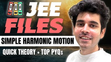 Simple Harmonic Motion | JEE FILES - Quick Theory + TOP PYQs | JEE 2025 | #namokaul #jee2025 #jeepyq