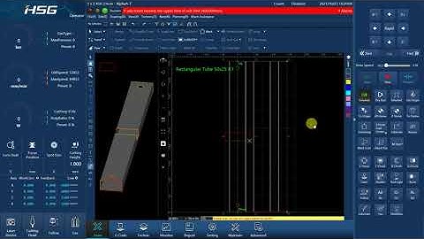 HSG Alpha A Tube Cutting Showcase