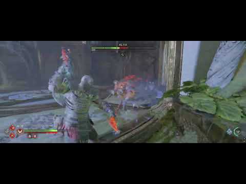 God of War: Ragnarök ALVA Boss fight with infinite realm shift