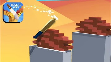 Slice It All! || Max Level‼️All Level Gameplay Android/iOS, New Update Level 65-66