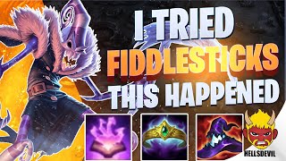 WILD RIFT | I Tried Fiddlesticks And THIS Happened! | Fiddlesticks Gameplay | Guide & Build