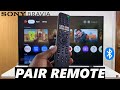 How To Connect Sony Smart TV To Remote via Bluetooth