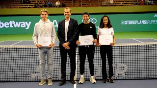 Stefan Edberg: ”Oerhört kul att bidra till svensk ungdomstennis ...