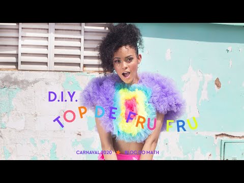 Tutorial de Carnaval: top de frufru de tule