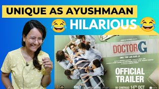 Doctor G Official Trailer Reaction | Ayushmann K, Rakul P, Shefali S | Anubhuti Kashyap