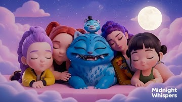 3-Minute Sleep Music 🌙 Relaxing Piano with Rumi, Derpy & Tiny Huntrix