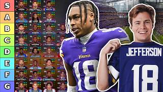 Top 50 Wide Receiver Rankings & Tiers