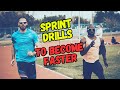 Sprint drills to become faster