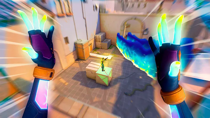 Neon backwards Bhop - VALORANT