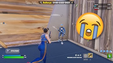 I clip my friend in a piece 1v1 wager! 😭🙏 @eliteflixFN