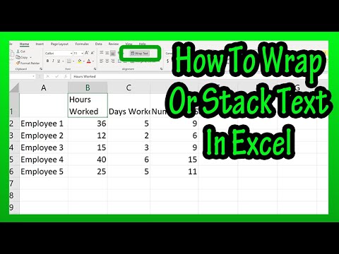Как переносить (или укладывать) текст в ячейке в Excel: объяснение — Как использовать функцию пер...