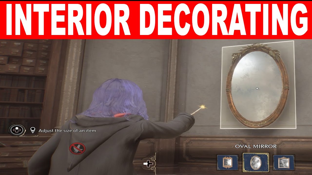 Hogwarts Legacy INTERIOR DECORATING Mission Guide - YouTube