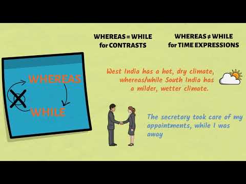 IELTS Linking Words - While Vs Whereas