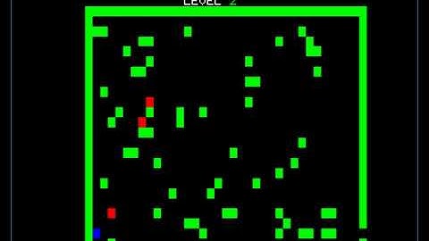 Oric Maze Chase - 10 line BASIC game