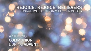 Advent 2022 – Hymn for 7 December from the Evangelical Lutheran Church in Canada