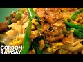 Egg-Fried Rice Noodles with Chicken - Gordon Ramsay