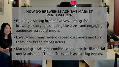 How Do Breweries Achieve Market Penetration? - The Pint Guy