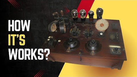 Hoe een superheterodyne AM-vacuümbuisradio werkt – Educatieve film (1971)