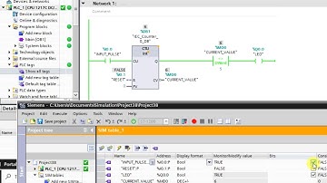 Siemens PLC Comparator Instructions - Equal to and Not Equal to