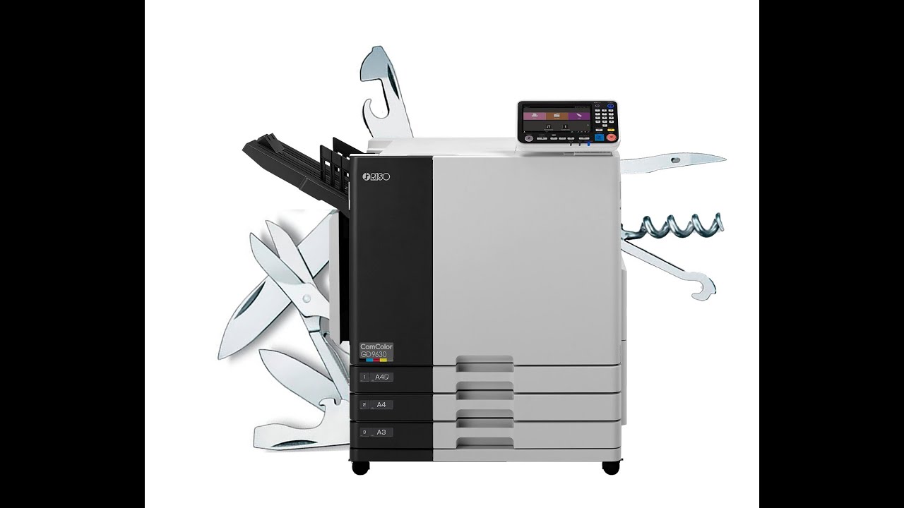 RISO: The Swiss Army Knife of Inkjet Printing. - YouTube