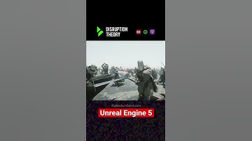 Unreal Engine 5 released for FREE #ue5 #ue4 #gamedesign #disruptiontheory