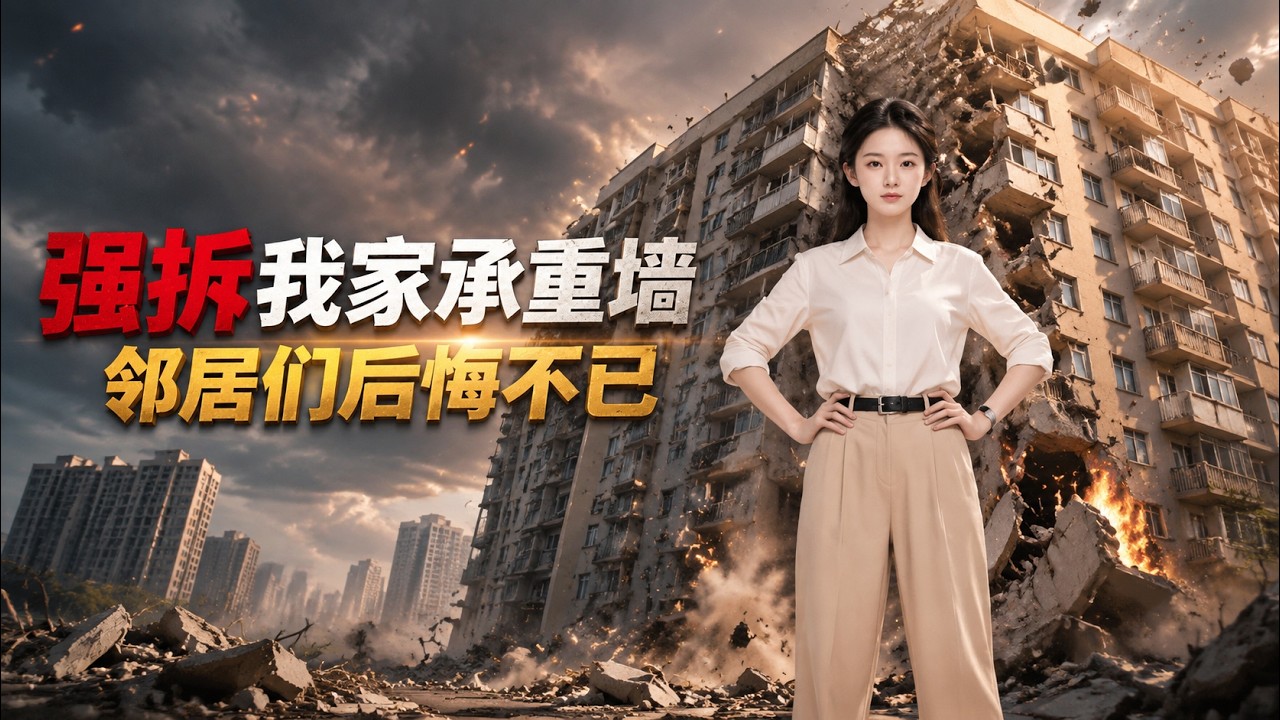 強拆我家承重牆，鄰居們後悔不已