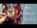 Paint a Pet Portrait! With lots of tips and instruction!