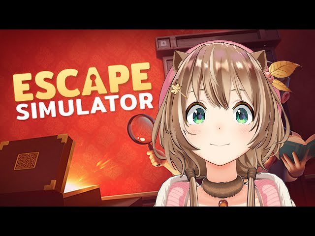 【hololiveID】Escape Simulator : I am big brain squrl 【Ayunda Risu】のサムネイル