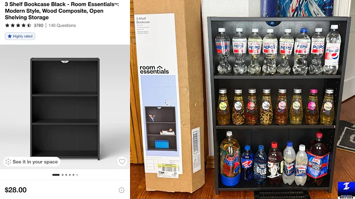 How to Assemble Room Essentials 3-Shelf Bookcase | Fast & Easy Tutorial