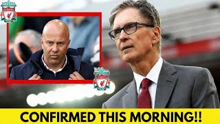 DISASTER AT ANFIELD: ARNE SLOT SACKED AS LIVERPOOL MAKE HUGE DECISION TODAY!