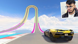 Reverse Car Parkour Race 954.733% People Fail To Win This in GTA 5!
