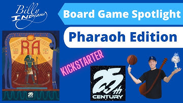 Ra Board Game Spotlight Review (The Pharaoh Edition: a Modern Reiner Knizia Classic remade)