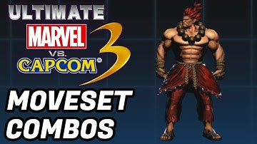 SHIN AKUMA ON UMVC3! (MOVESET/COMBOS)