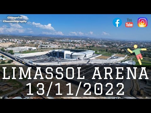 Limassol Arena | 13/11/2022 - Ολοκληρώθηκε η ανάπλαση των εξωτερικών χώρων του γηπέδου