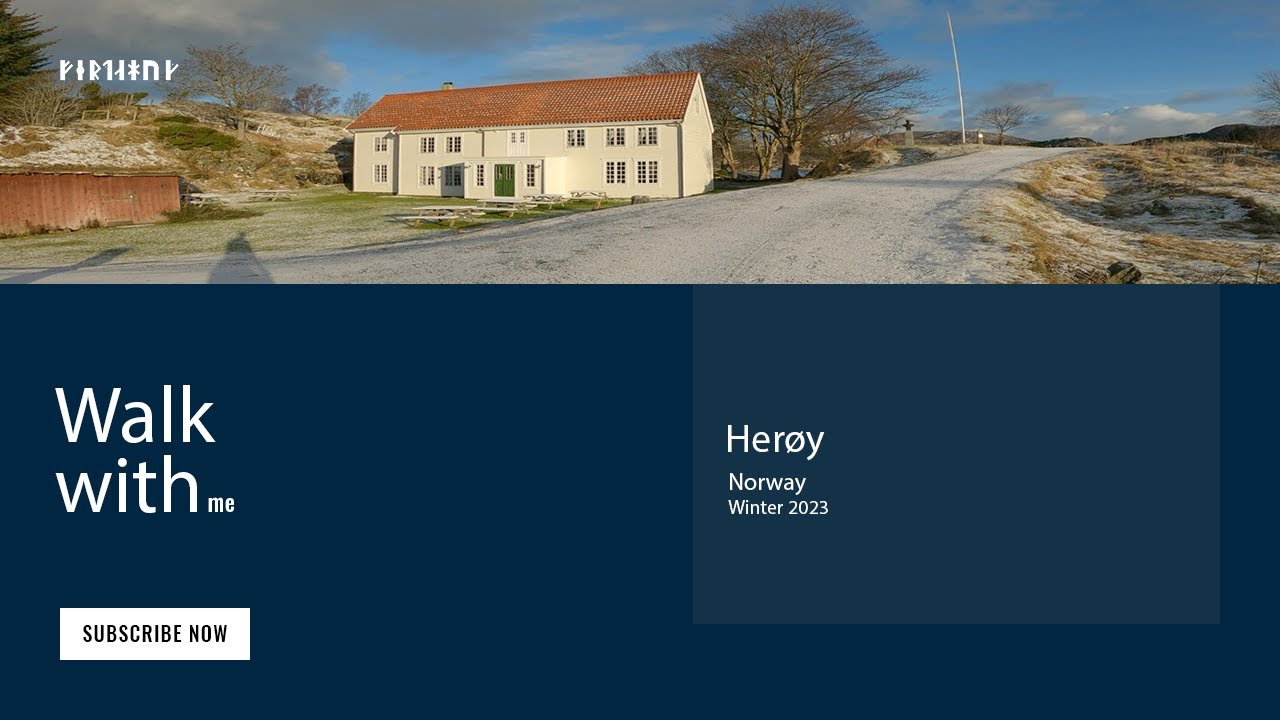 Walk with me - Walking around Herøy - Norway - W007 - 4K