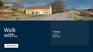 Walk with me - Walking around Herøy - Norway - W007 - 4K