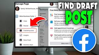How To Find Draft Posts On Facebook - New Update screenshot 1