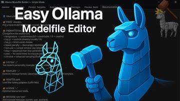 FREE!!! Easy Ollama Modelfile Editor