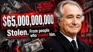 He Stole $65 Billion From His Own Clients — Nobody Noticed For 30 Years | Bernie Madoff